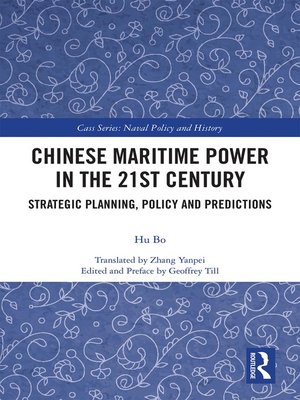 cover image of Chinese Maritime Power in the 21st Century